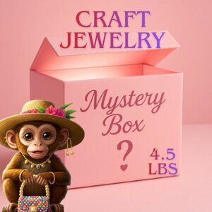 Craft Mystery Jewelry Lot 4.5 lbs
